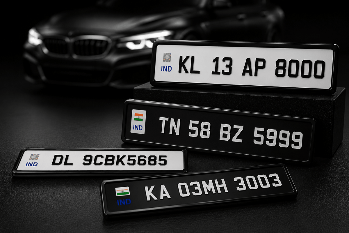 Gel Number Plates | 3D Gel Car Number Plates