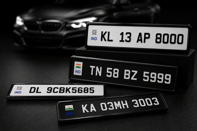 Gel Number Plates | 3D Gel Car Number Plates - Elite Auto Mods