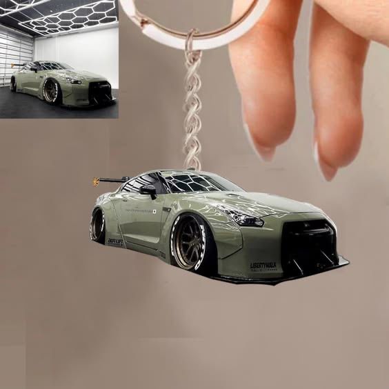 Car Design Number Plate Keychain | Personalized Vehicle Registration Keychain | ELITE AUTO MODS - Elite Auto Mods