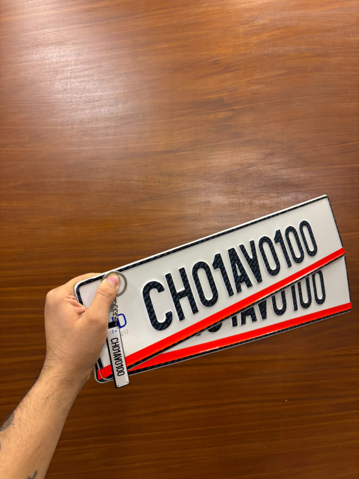 Customized Number Plate | High Gloss Resin Finish | Universal Fit | ELITE AUTO MODS (Copy) - Elite Auto Mods