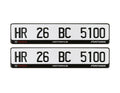 Midnight 3D Gel Number Plate | High Gloss Resin Finish | Universal Fit | ELITE AUTO MODS (Copy) - Elite Auto Mods